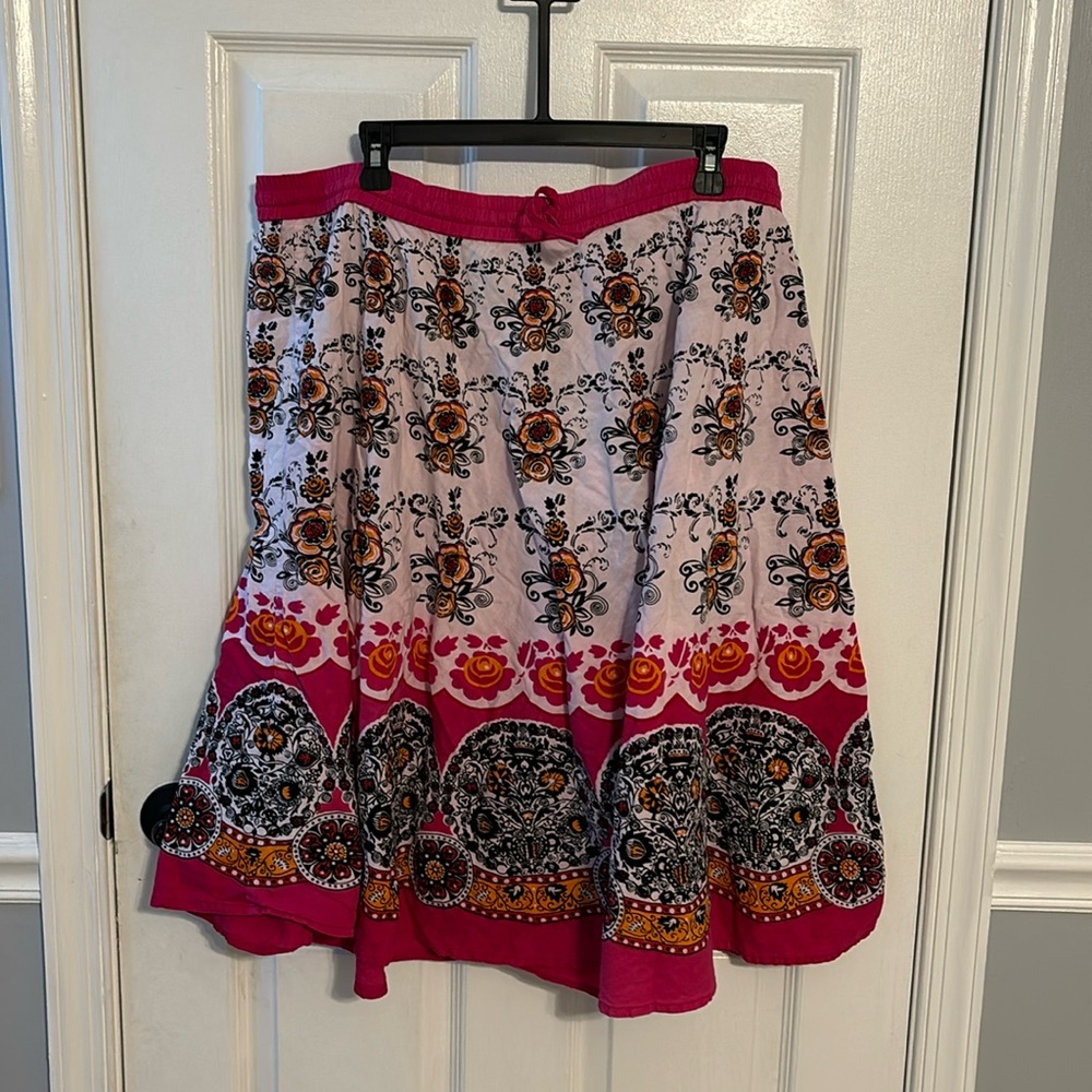 beautiful vibrant skirt